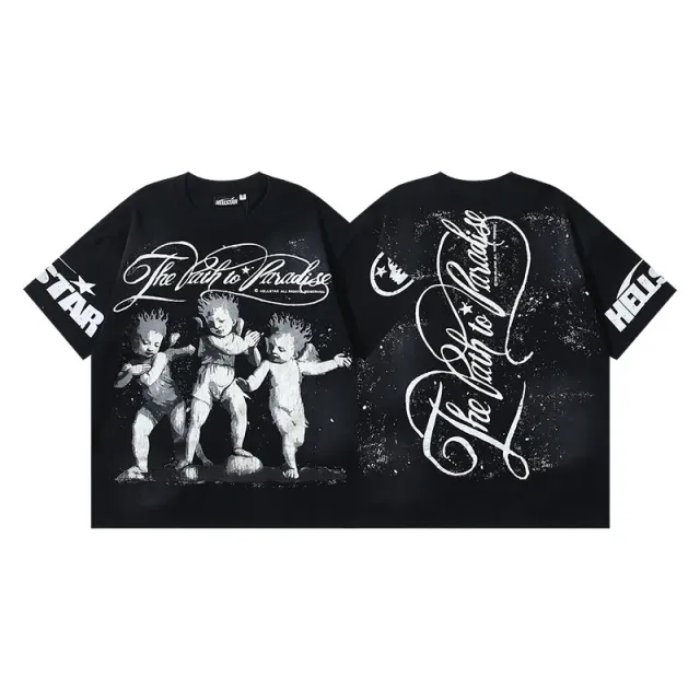 Hellstar The Path to Paradise Tee Angel Print