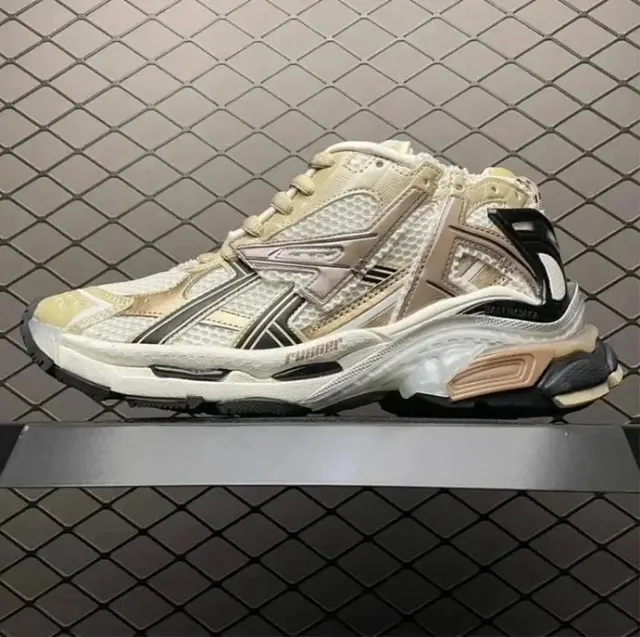 Balenciaga Triple S Beige Mesh