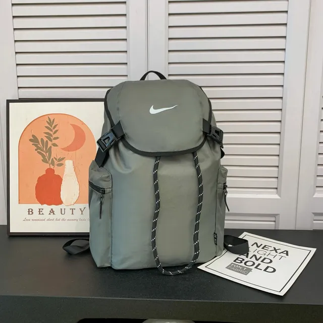 Nike Backpack Olive Grey