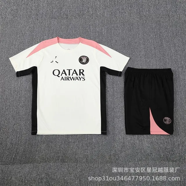 Paris Saint-Germain × Nike Training Jersey and Shorts Set Qatar Airways Sponsor