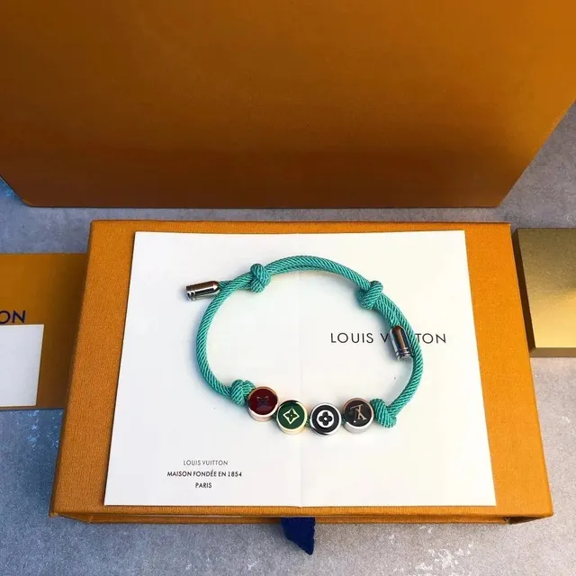 Louis Vuitton Monogram Bracelet Multi-Color Bead