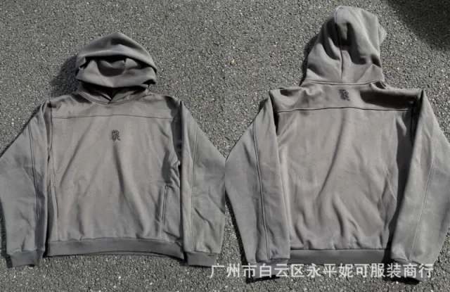 双帽卫衣/深灰