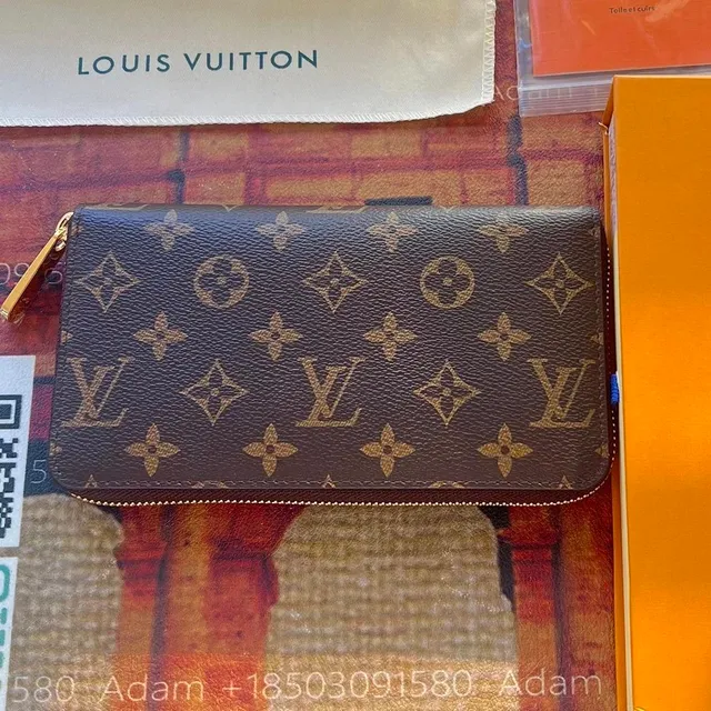 Louis Vuitton Zippy Wallet Monogram Canvas