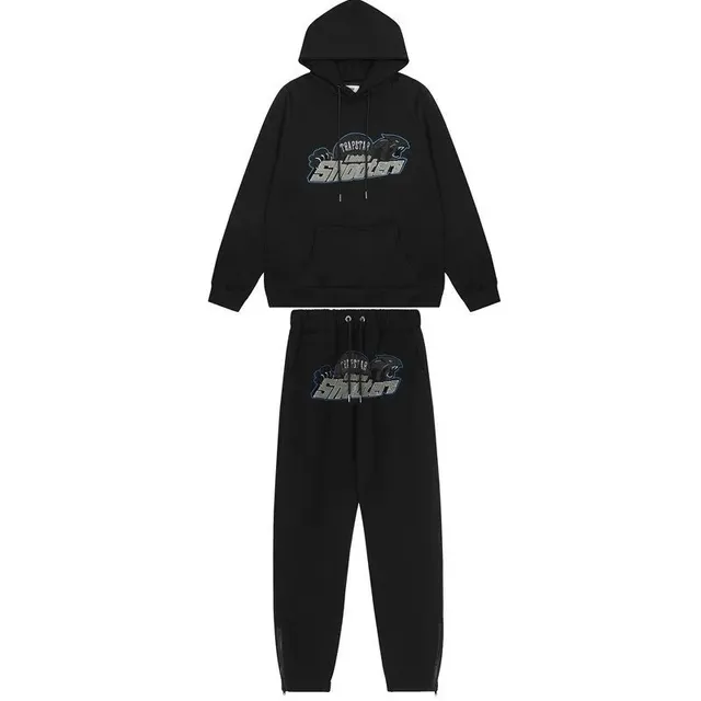 Trapstar Hoodie and Joggers Set Respect the Shooters