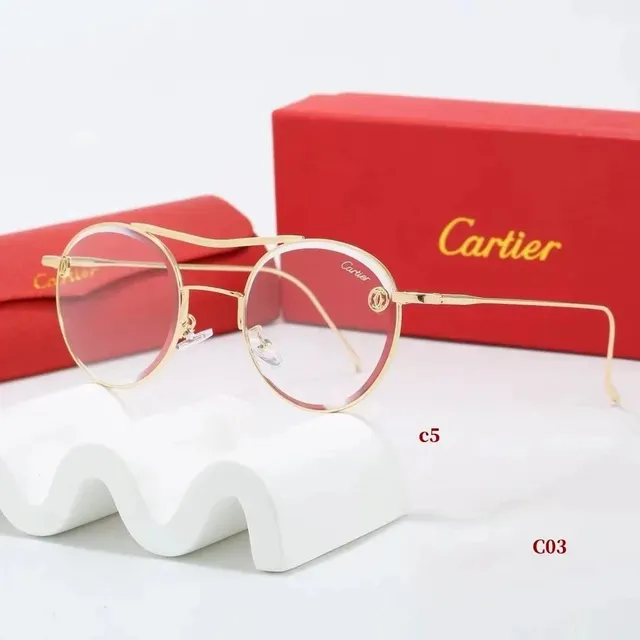Cartier Juste un Clou Optical Gold Frame with Red Lens