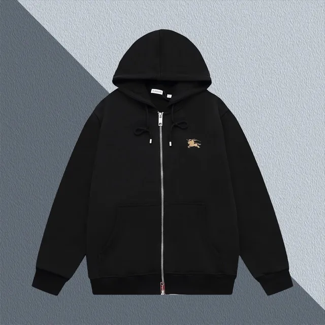Burberry Zip-Up Hoodie