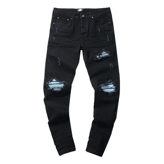 Levi's Distressed Straight Jeans