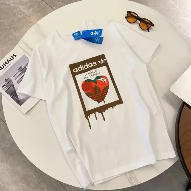 Adidas Graphic T-Shirt Strawberry Print