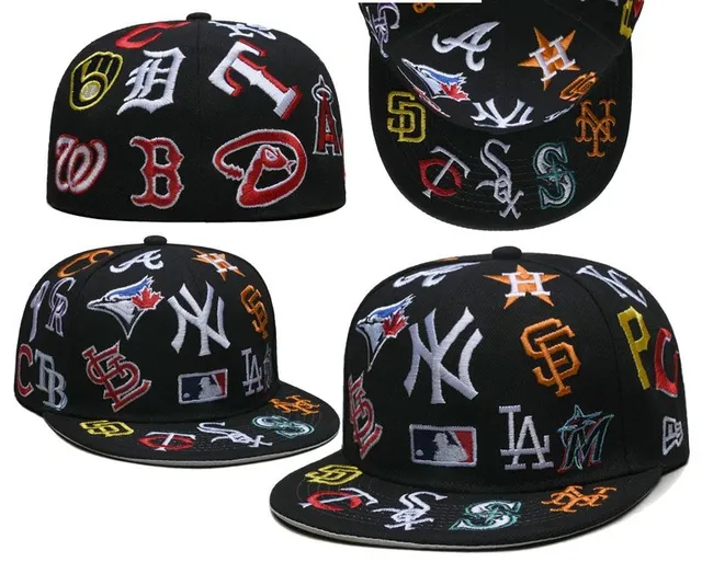 New Era 59FIFTY Cap MLB Logo Patchwork