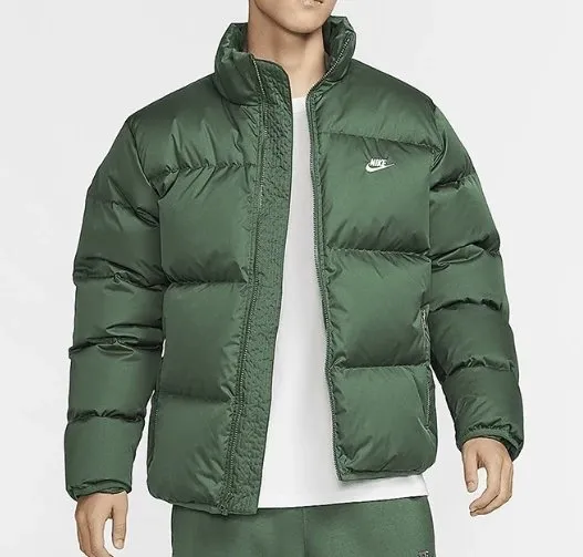 Nike Puffer Jacket Olive Green