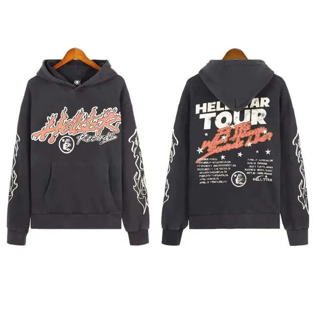 Hoodie Hellstar Records Tour Print