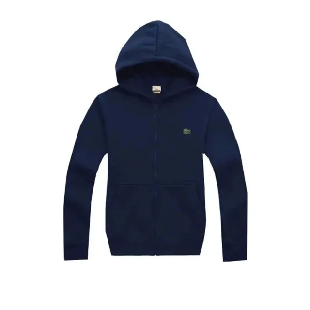 Lacoste Zip-Up Hoodie Classic Croc Logo