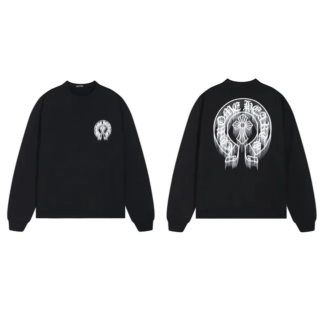 Chrome Hearts Crewneck Sweatshirt Cross Logo Print