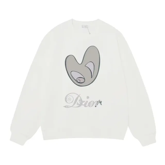 Dior Crewneck Sweatshirt Abstract Logo Print