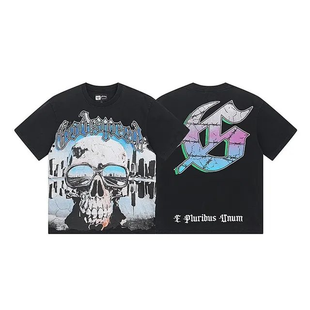 Godspeed Skull Graphic Tee