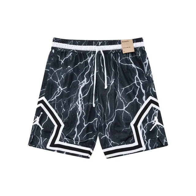 Jordan Basketball Shorts Lightning Print