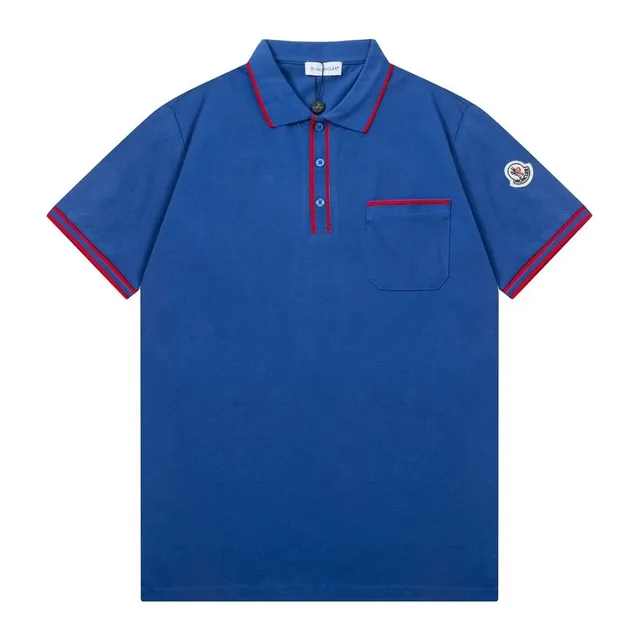 Moncler Polo Shirt Contrast Trim