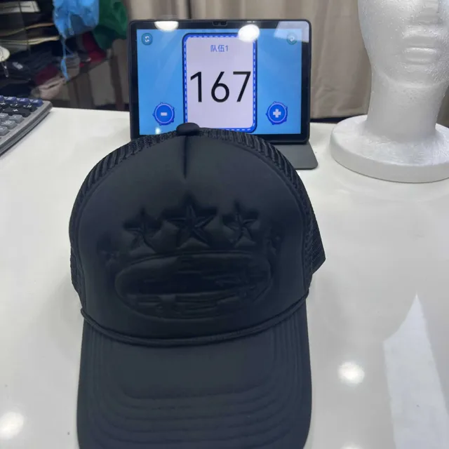 Palace Trucker Cap with Three Stars
