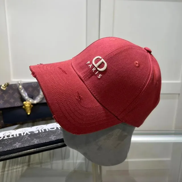 Dior Baseball Cap Distressed CD Paris