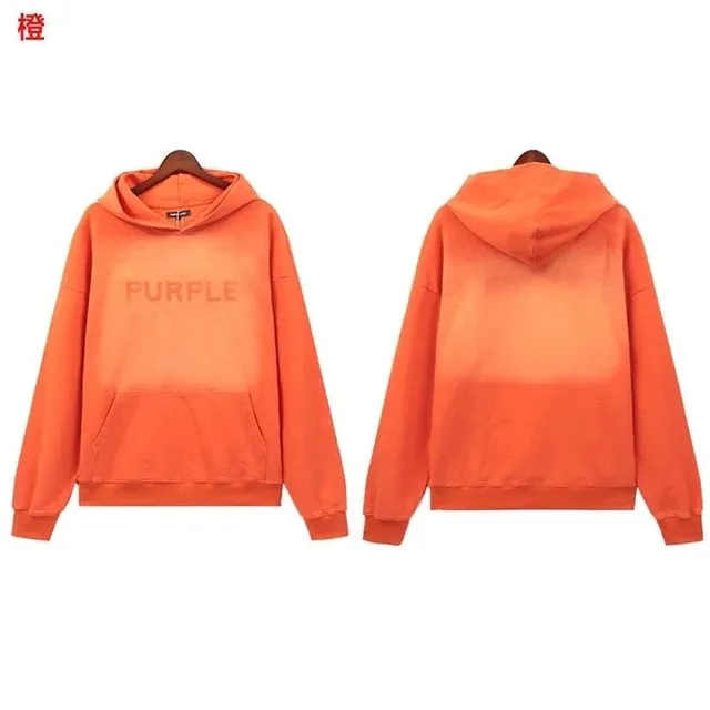 Hooded Sweatshirt Purple Logo