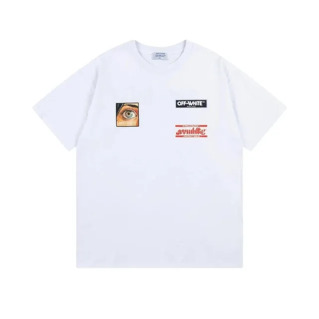 Off-White Graphic Tee Eye Print