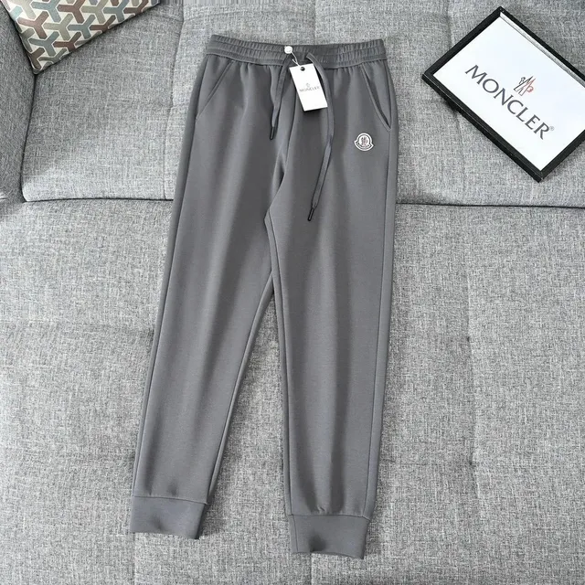 Moncler Jogger Pants Logo Embroidered