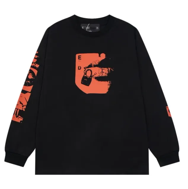 Er021 black long sleeve t