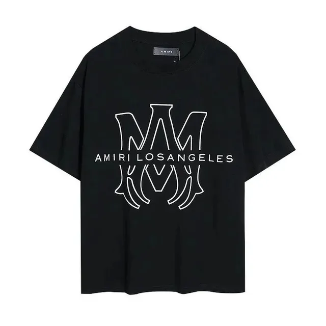 Amiri Graphic Tee MM Logo