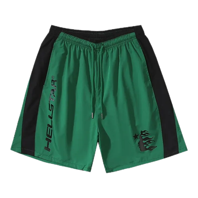 Hellstar Athletic Shorts Flame Logo