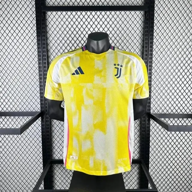 Adidas Juventus Training Jersey Yellow Gradient Print