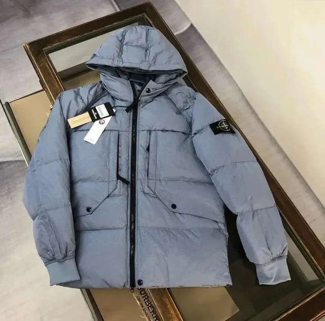 Stone Island Down Jacket Goggle Patch