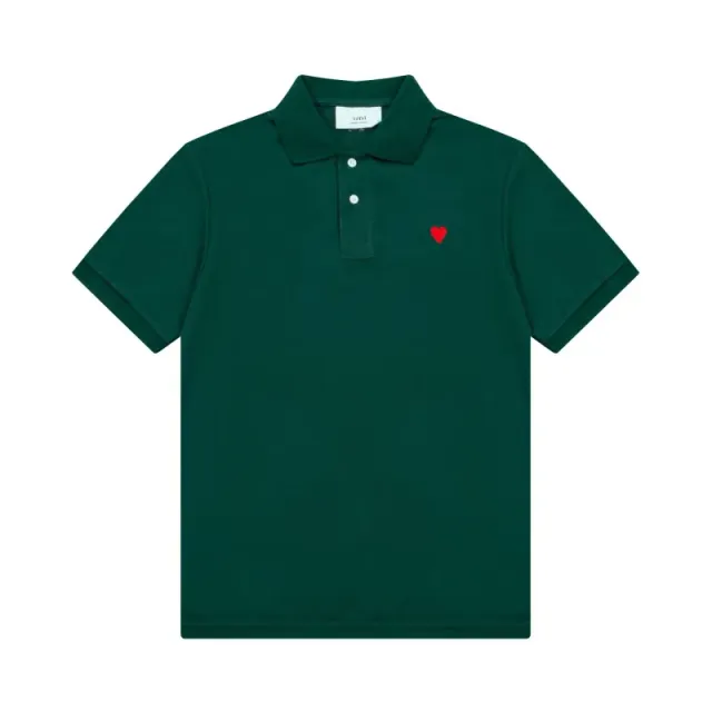 Comme des Garçons Polo Shirt Heart Logo