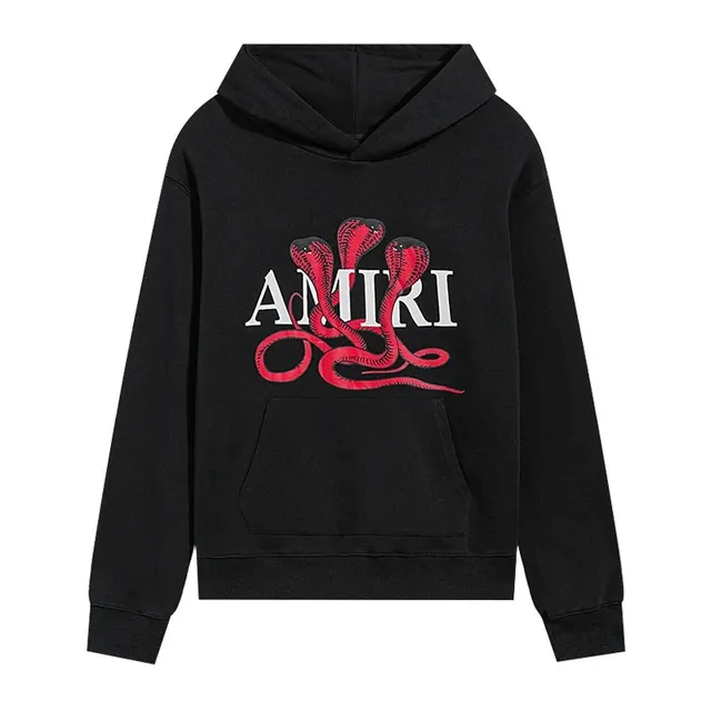 Amiri Hoodie Cobra Print