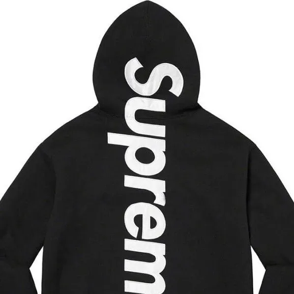 Supreme Zip-Up Hoodie Back Logo