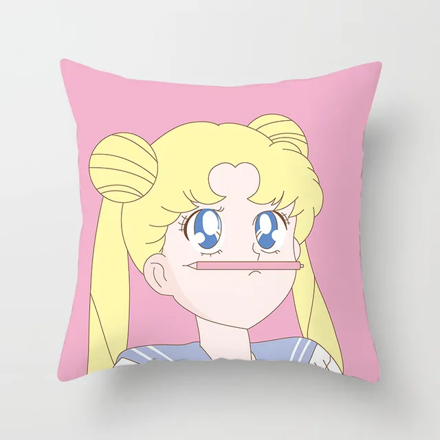 Decorative Pillow Sailor Moon Print