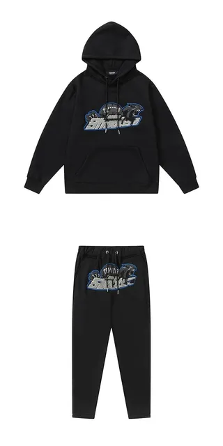 Broken Planet Hoodie and Joggers Set Panther Graphic