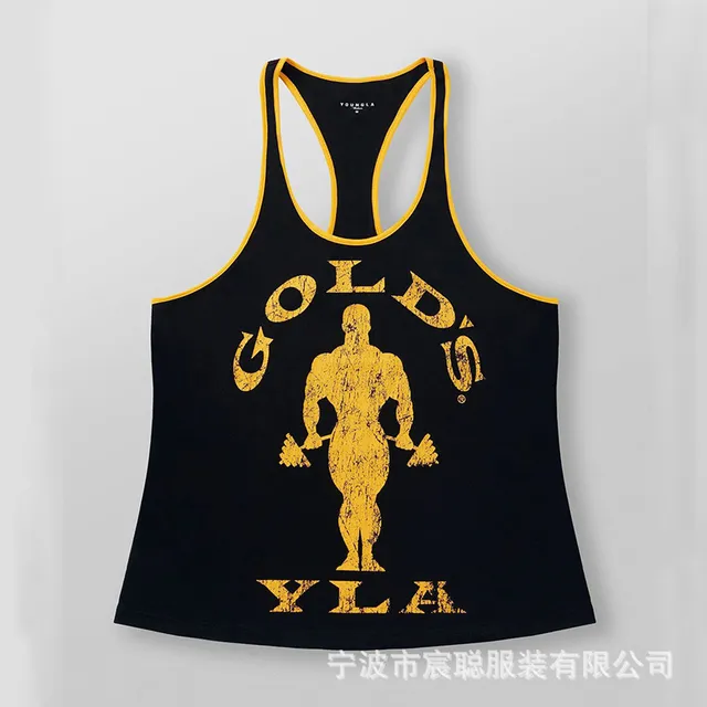 Gold's Gym Racerback Tank Top Golds Gym Logo