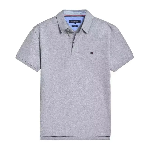 Tommy Hilfiger Polo Shirt Heather Grey