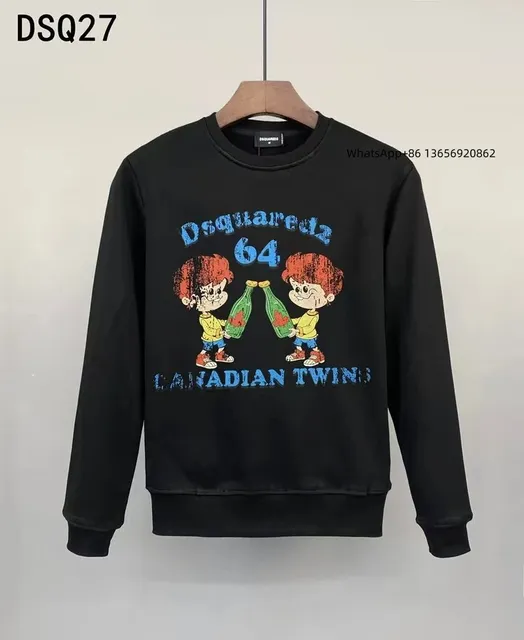 Dsquared2 Crewneck Sweatshirt Canadian Twins Graphic