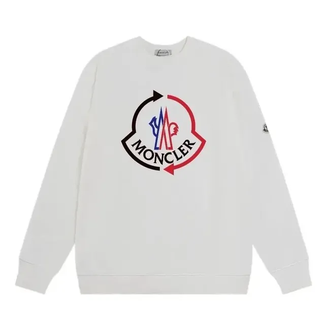 Moncler Crewneck Sweatshirt Logo Print