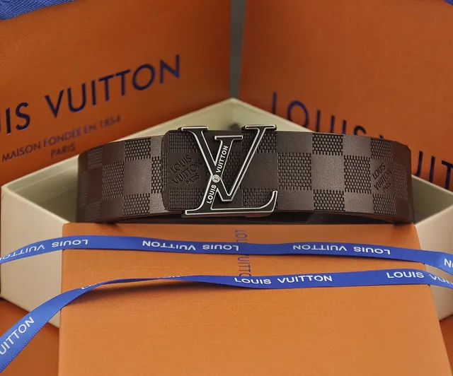 Louis Vuitton Reversible Belt Damier Graphite