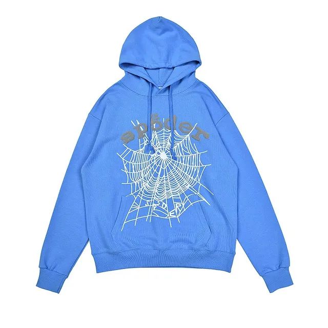 Sp5der Hoodie Spider Web Print