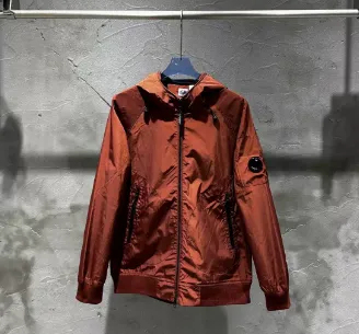 Stone Island Hooded Jacket Glossy Nylon