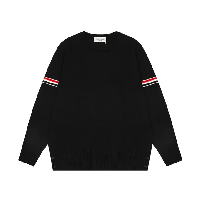 Thom Browne Crewneck Sweater Four-Bar Stripe