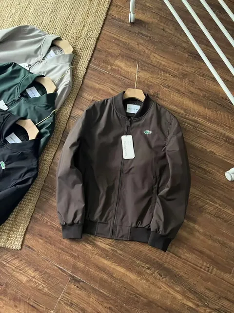 Lacoste Bomber Jacket Classic Croc Logo