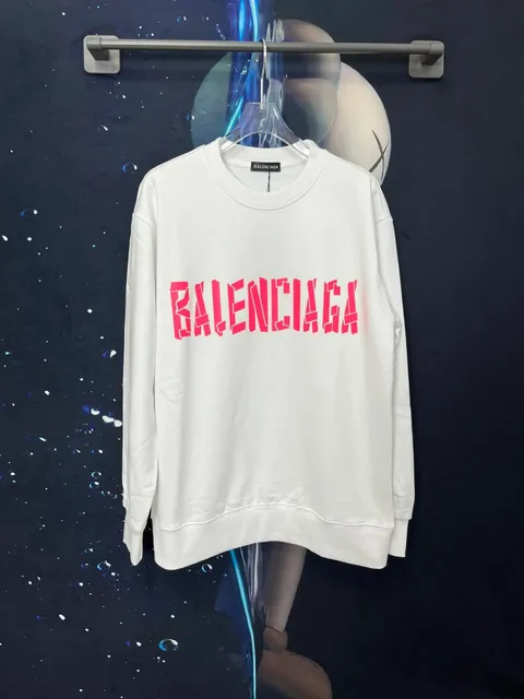 Balenciaga Logo Sweatshirt Bold Logo