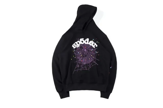 Sp5der Hoodie Spider Web Graphic