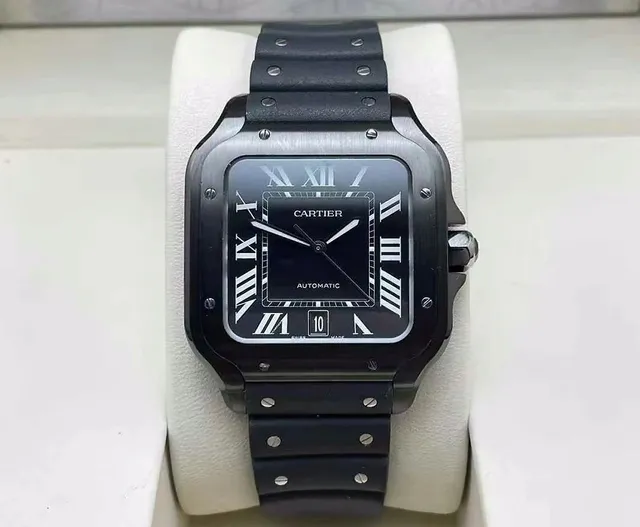 Santos de Cartier Black Dial