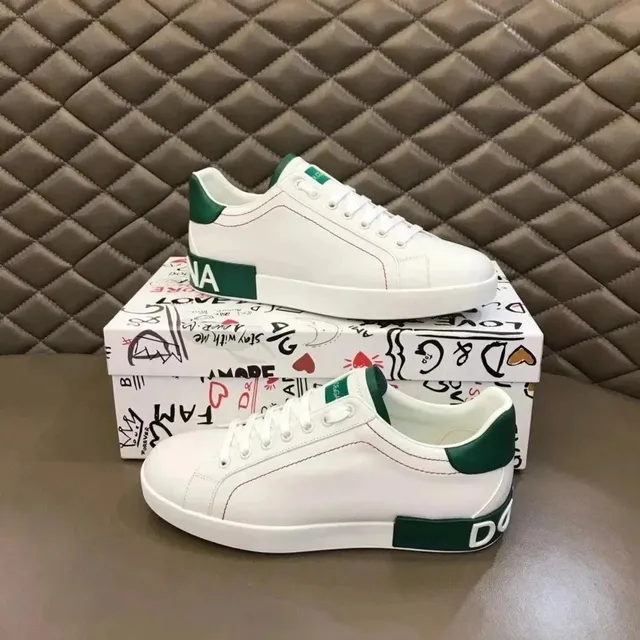 Dolce & Gabbana Low-Top Sneaker DG Logo Side Panel