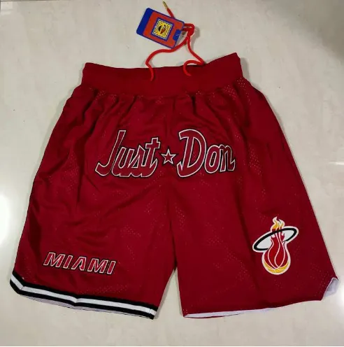 NBA Mesh Shorts Just Don x Miami Heat